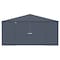 Arrow Storage Products Elite Galvalume Steel Premium Shed Storage Shed, 14 ft x 16 ft, Blue Grey EG1416AN - alternate 3
